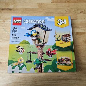 LEGO Creator 3 in 1 BIRDHOUSE Building Toy Set #31143 ~ New, Sealed- 476 Pieces